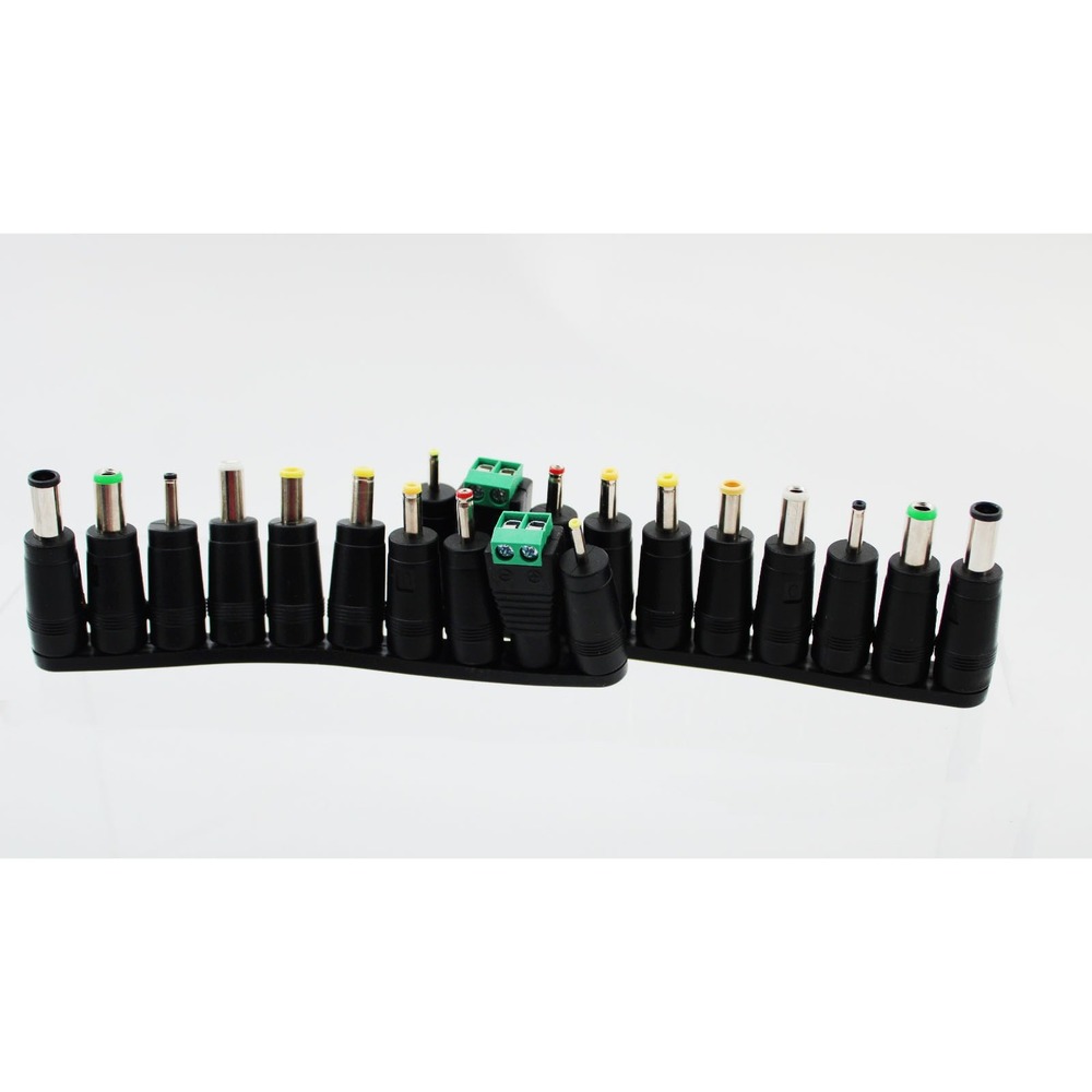 DONYOE 15V 1A Universal AC DC Power Adapter with 20 Interchangeable Tips UL List